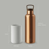 Load image into Gallery viewer, Bronze Gold-Cloudy Grey 20 Oz