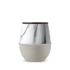 Load image into Gallery viewer, White Marble Tumbler-Eucalyptus 8 OZ